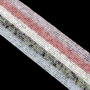 2.5mm square crystal quartz beads in various colors for stylish jewelry making