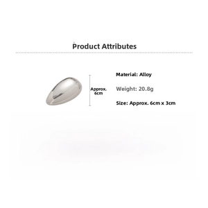 Detailed size and weight specs for the irregular hollow silver bangle made of alloy