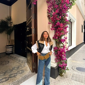Gilet Da Donna In Ecopelle Foderato In Montone Sintetico Giacca Senza Maniche Risvolto Cerniera Corto Streetwear