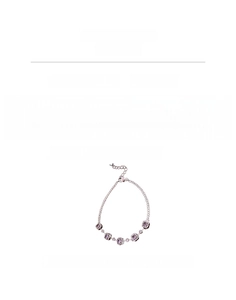 Tabella taglie dettagliata per bracciale in zircone con lunghezza 15,4 cm e peso 5,6 g
