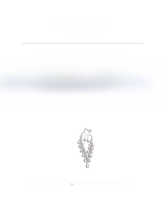 Spécifications détaillées du collier goutte en strass de luxe avec matériau et dimensions