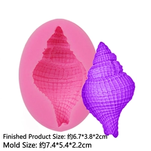 Stampo in silicone a stella marina per decorazione torte e cioccolato fai-da-te