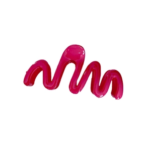 Pink wavy hair claw clip for thick hair with a glossy minimalist dopamine style finish
