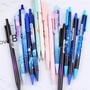 Various 0.5mm 0.7mm mechanical pencils with colorful cartoon and constellation designs