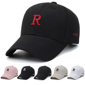 Cappello Da Baseball In Cotone Ricamato Lettera R Protezione Solare Moda All'aperto Cappello Regolabile Uomo Donna
