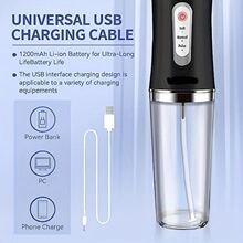 Cavo di ricarica USB universale per spazzola rotante senza fili con batteria 1200mAh