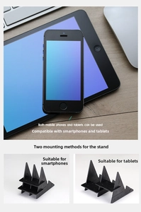 Dual-mode modular ABS stand showing assembly for mobile phones and tablets