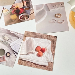 Artistic French INS style poster cards for room wall decoration and photo props