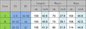 Guide des tailles jeans femme taille haute avec mesures comparatives US et EU précises