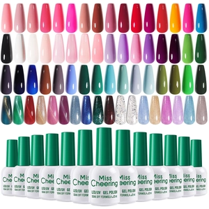 Vernis À Ongles Gel LED UV Soak Off Mat Brillant Oeil De Chat Pailleté Longue Durée Salon DIY Manucure