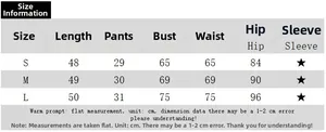 Tableau des tailles détaillé avec mesures en cm pour l'ensemble haut licou et jupe d'été
