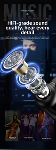 Detailed 3D rendering of high-fidelity wireless earphone driver and internal diaphragm structure