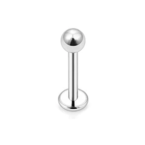 40-piece silver stainless steel body piercing set featuring classic ball and cone studs