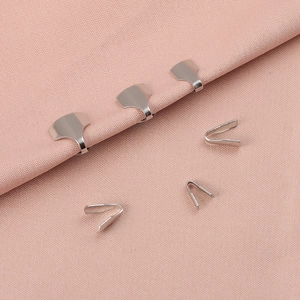 Silver stainless steel flat snake chain buckle for DIY necklace jewelry making