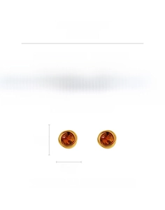 Size chart for vintage resin geometric earrings with detailed weight and alloy dimensions