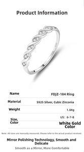 Detail of S925 sterling silver twisted ring with pavé cubic zirconia and mirror polish