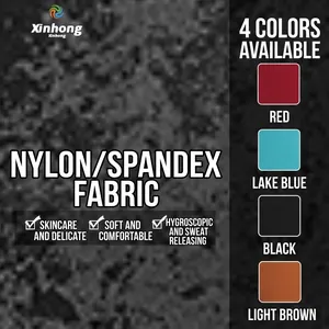 Short de yoga à taille haute évacuant l'humidité en tissu doux nylon et élasthanne