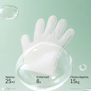 Waterless pet cleaning gloves with 25ml essence for dogs and cats under 15kg