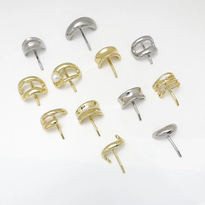 Minimalist Alloy Hair Clips Set Liquid Metal Style Ponytail Holder Back Of Head Hairpin For Women Urban Fashion