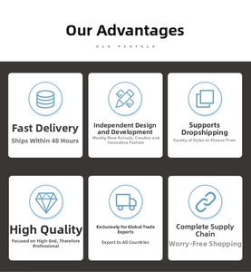 Detailed infographic showing fast shipping and high quality jewelry supply chain services