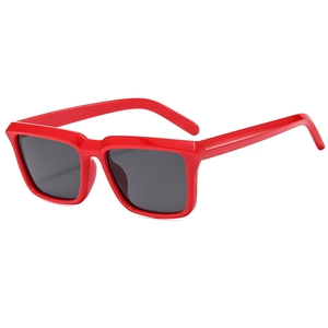 Retro Square Sunglasses UV400 Protection PC Frame AC Lens Oversized Trendy Classic Eyewear For Men Women Outdoor Driving
