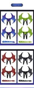 Detailed view of kids dragon wings and tail set with realistic foam scale textures