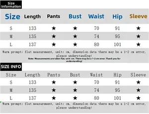 Detailed size chart for lace slip dress showing length and hip measurements in centimeters