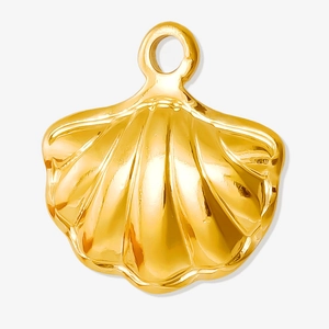 Shell Pendant 304 Stainless Steel Ocean Style DIY Jewelry Making Findings Vacuum Plating Fashion Charm Accessories