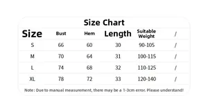 Guide des tailles pour brassière de sport indiquant les mesures du S au XL et poids