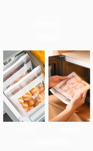 Food-grade storage bags suitable for freezer use and microwave thawing at -20°C to 100°C