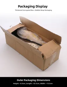 Nordic wooden bird ornaments securely packed in foam bags and a corrugated carton box
