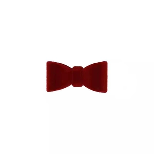 Barrette à cheveux avec nœud en velours rouge élégant pour femmes et jeunes filles