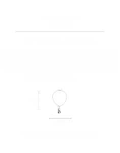 Tableau détaillé des tailles pour collier pendentif éléphant avec largeur de 10,5 cm