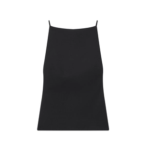 Haut À Camisole Ajusté Sexy Pour Femmes En Acrylique Couleur Contrastée Grand Nœud En Satin Au Dos Élégant Sans Manches