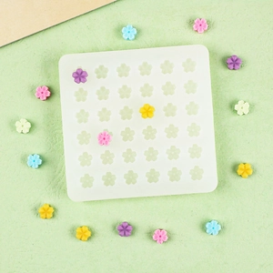 Stampo in silicone 36 cavità fiori di ciliegio per resina DIY e decorazioni dolci