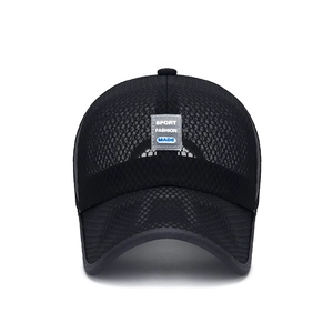 Atmungsaktive Netz Baseballkappe Hohl Sommer Sonnenhut Für Herren Damen Verstellbar Outdoor Sport Laufen Trucker Hat