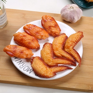 Simulation Food Realistic Artificial Pvc Fried Chicken Wings Legs Fries Popcorn Kitchen Pretend Play Toy Photography Props Decor
