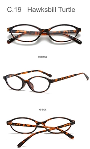 Multiple angles of tortoiseshell oval sunglasses including front and side views