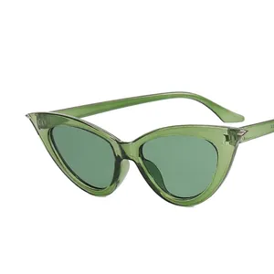 Vintage Cat Eye Sunglasses For Women UV400 Protection Retro Small Frame PC AC Trendy Fashion Streetwear Eyewear