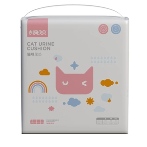 Thickened absorbent pet pee pads for dogs and cats with soft skin-friendly texture