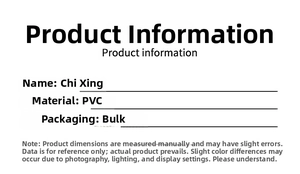 Detailed PVC material and packaging specifications for Star burst Christmas ornaments