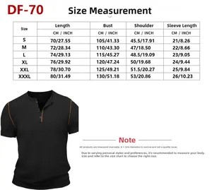 Detailed size chart for men's polo shirt showing chest and length in cm and inches