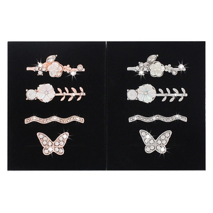Smartwatch Band Decorative Rings Alloy Rhinestone Flower Butterfly Charms For Silicone Straps Elegant Jewelry Accessories