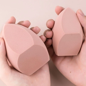 Giant Makeup Sponge Super Soft Hydrophilic Polyurethane Beauty Blender Large Cosmetic Powder Puff Dry Wet Use Triple Cut