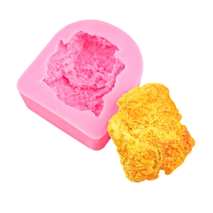 3D Brot-Silikonform für DIY-Kerzen und Seifen mit realistischen Lebensmitteltexturen