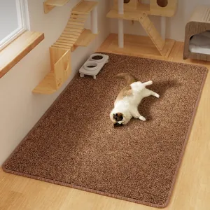 Tapis À Gratter Pour Chat Fibre De Sisal Résistant À L'usure Lavable Protecteur De Meubles Coussin Pour Chats