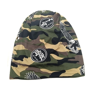 Bonnet camouflage d'hiver avec imprimé aigle et design thermique pour l'extérieur