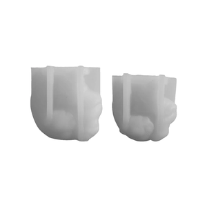 Moule en silicone pour bougie citrouille d'Halloween et figurines en plâtre DIY créatif