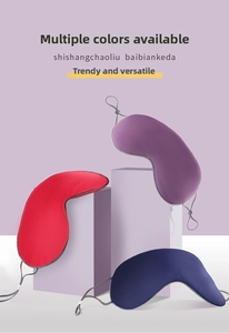 Close-up of breathable sleep masks in red, purple, and blue with adjustable ear straps
