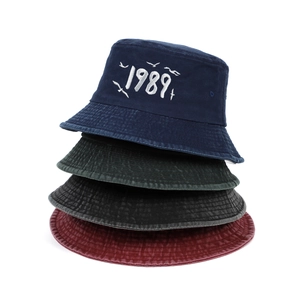 Embroidered 1989 Taylor baseball caps in four colors with seagull pattern